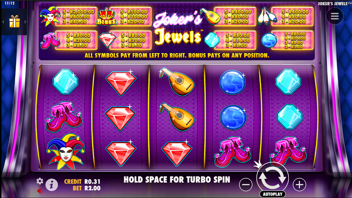 Joker's Jewels - Reels